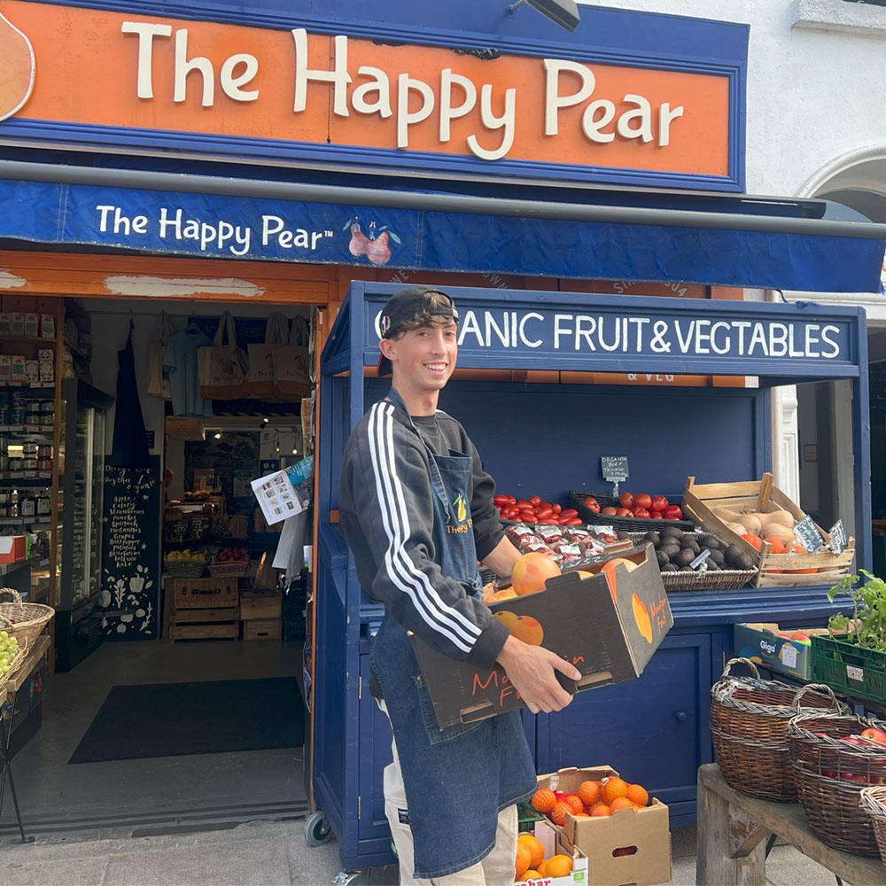 staff at The Happy Pear shop