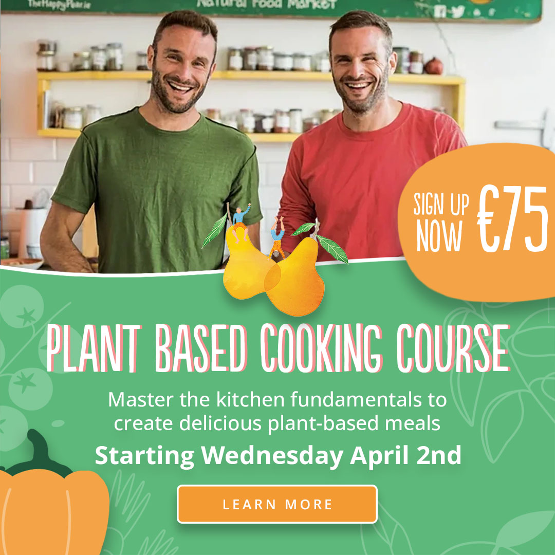 join the plant based cooking course starting april 2nd only 75 euro