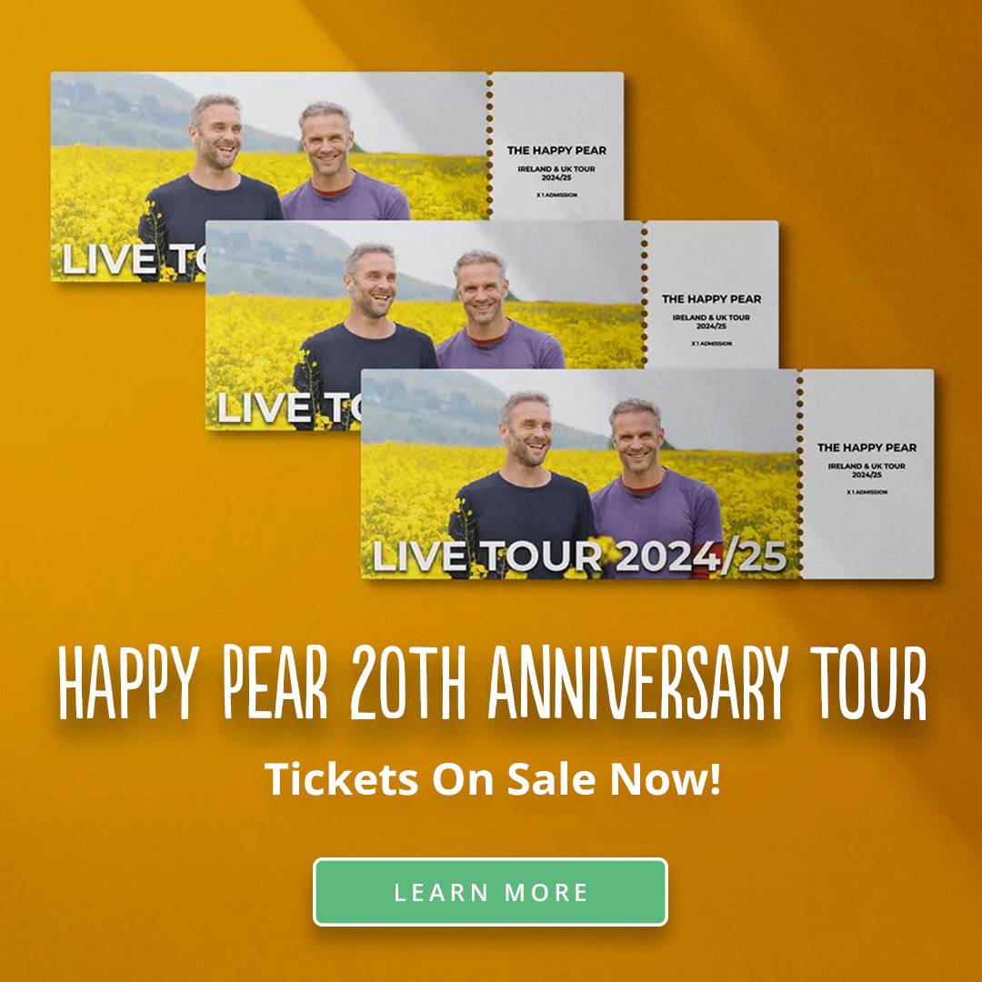 get tickets for the happy pear 20th anniversary live tour