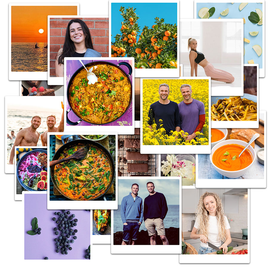 A selection of images from the whole health Membership content