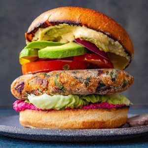 An image of WHOLE FOOD VEGAN BURGER