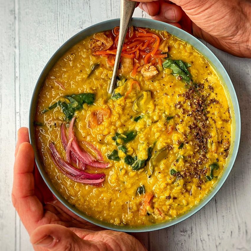 Inhibere prop naturlig Red Lentil Dahl - The Happy Pear - Plant Based Cooking & Lifestyle - The  Happy Pear – Plant Based Cooking & Lifestyle