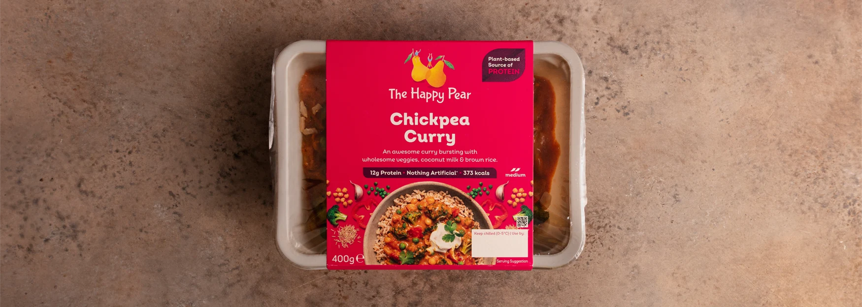 An image of the happy pear Chickpea Curry