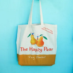 an image of the happy pear tote bag