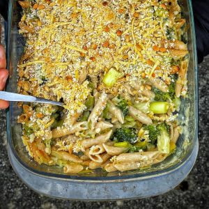 An image of Creamy Broccoli Pasta Bake