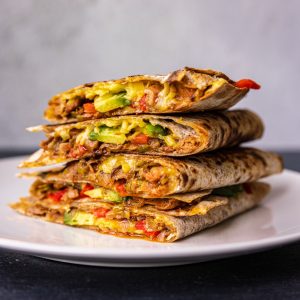 An image of Creamy Buffalo quesadillas