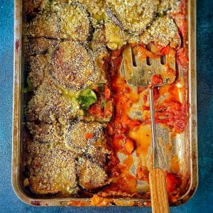 An image of Aubergine Parmigiana (easy digestion recipe)