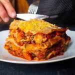 An image of High protein lasagna