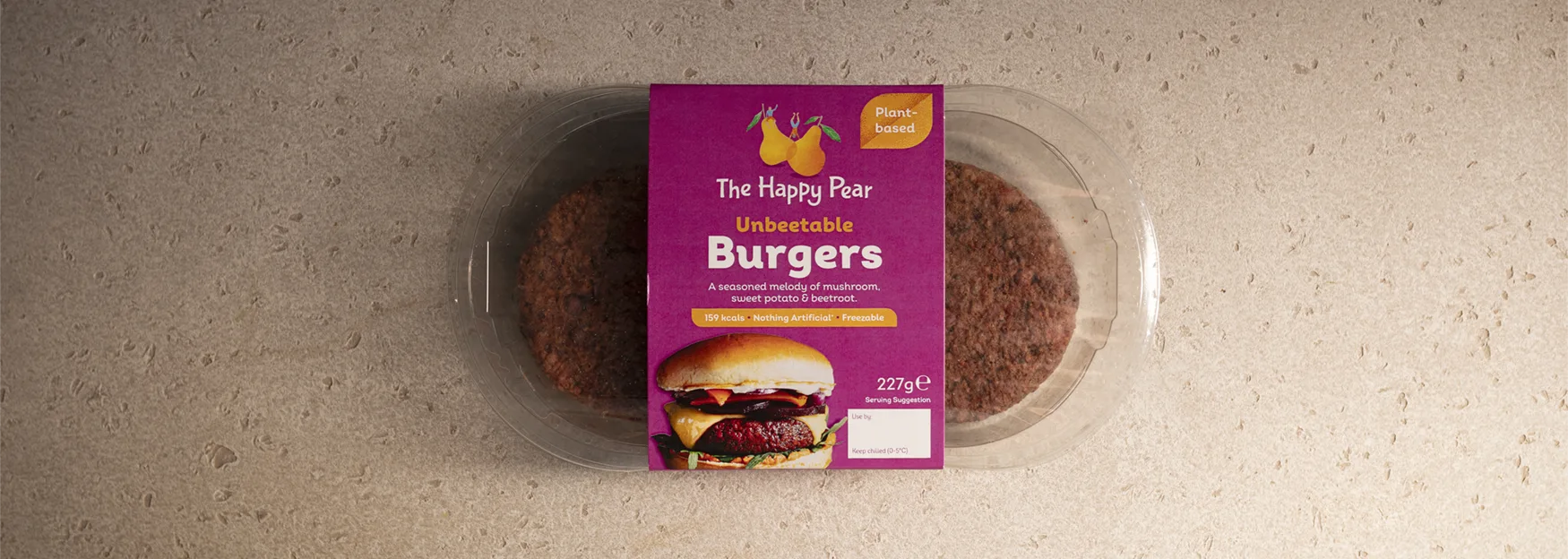 image of the happy pear unbeetable burgers