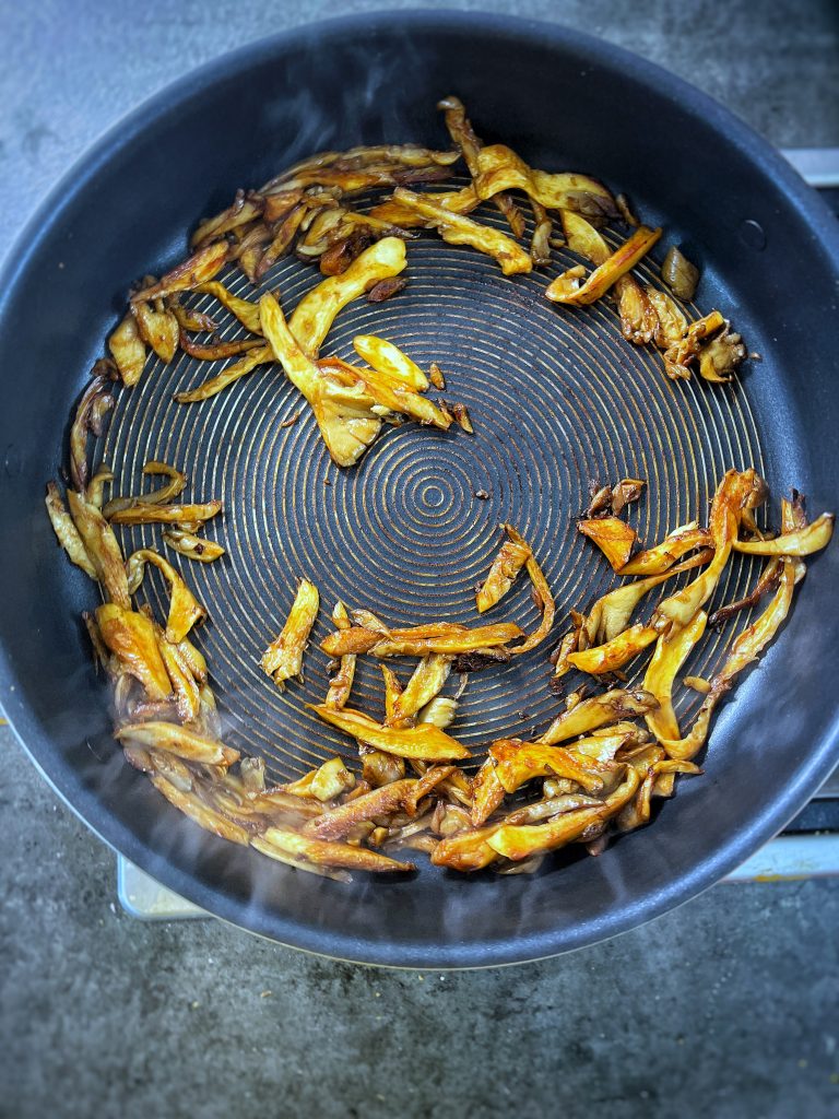 fried oyster mushrooms