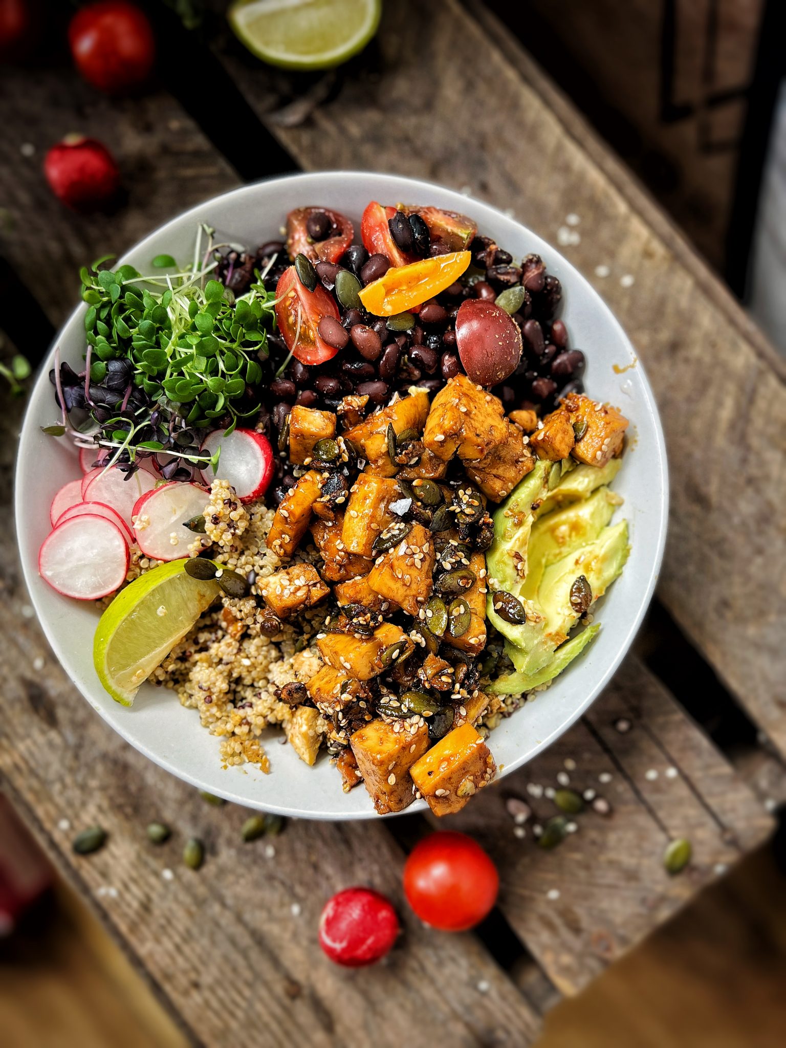 High protein bowl for weight loss 5 mins The Happy Pear Plant