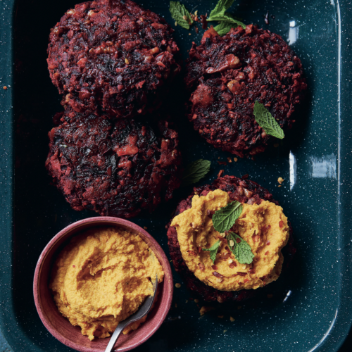 Beetroot & Walnut Burgers - Burgers Beetroot & Walnut Burgers