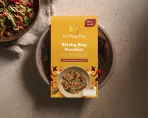 an image of the happy pear Sticky Soy Noodles