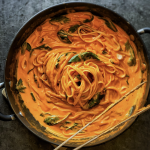 An image of Creamy Red Pepper Pasta