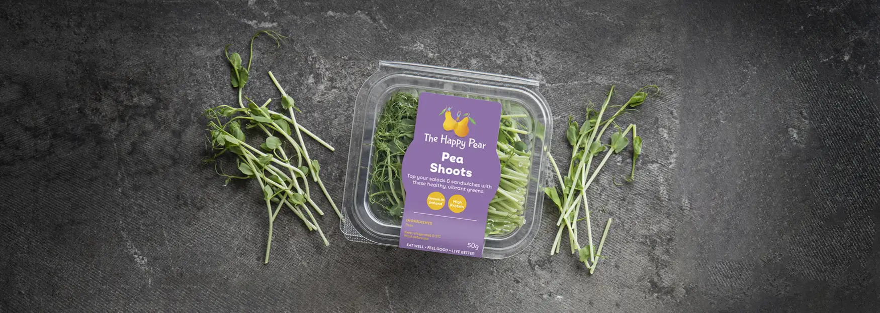 image of pea shoots