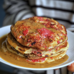 An image of Raspberry Ripple pancakes