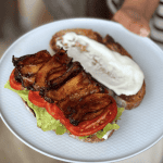 An image of King Oyster Mushroom BLT