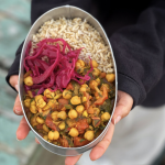 An image of Chickpea, Chard and Coriander Curry