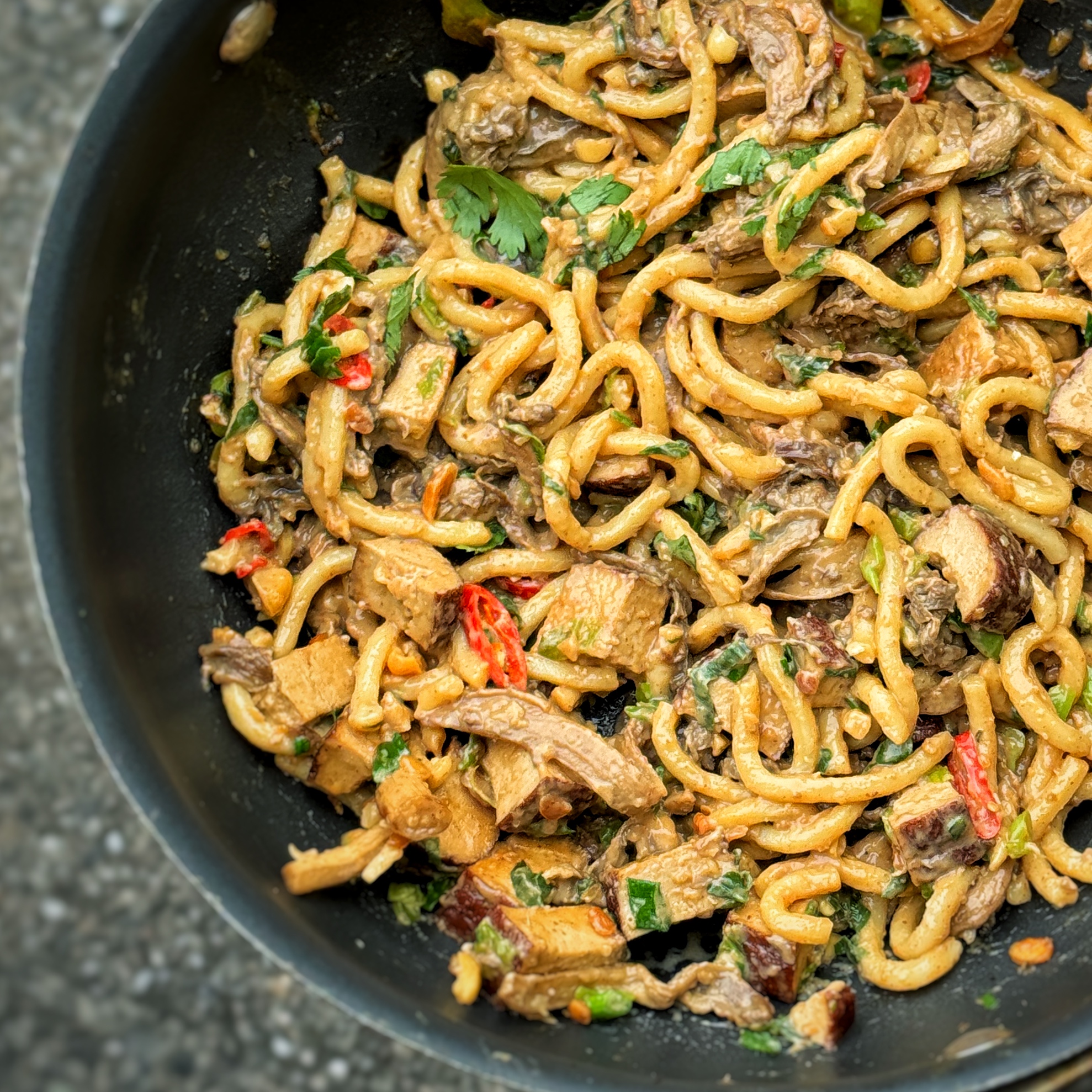 An image of Peanut Satay Noodles