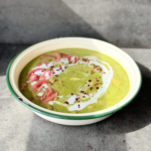 a photo of a bowl of Supergreens Lentil Dahl Curry