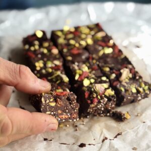 a photo of Chocolate Quinoa Crunch Squares