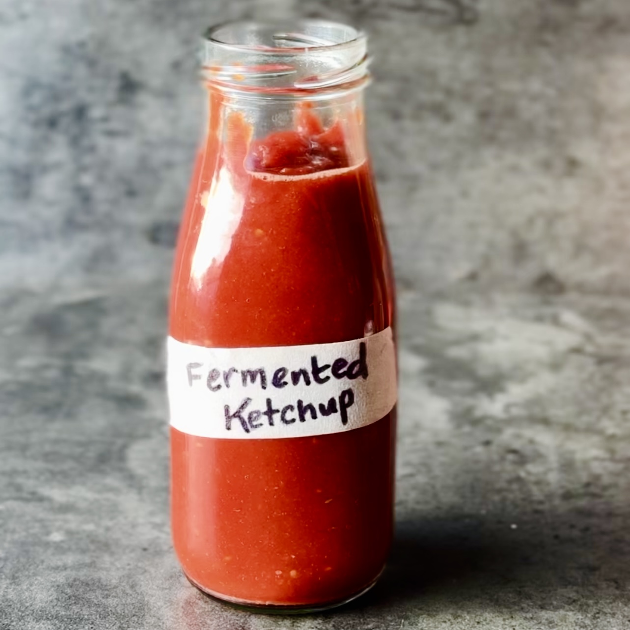 a photo of a bottle of Fermented Tomato Ketchup