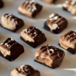 a photo of a tray of Date Caramel Bites