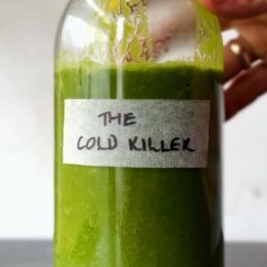 a photo of a bottle of Cold Killer Juice