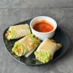 a photo of Gochujang Tofu and Mushroom Cabbage Rolls