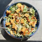 a photo of a bowl of Farm Kale Caesar Salad