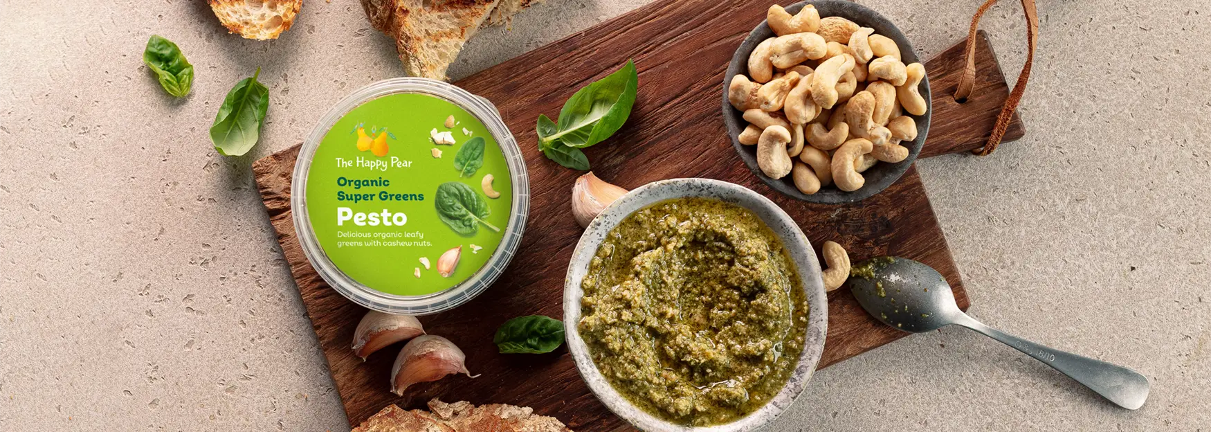 image of the happy pear super greens pesto