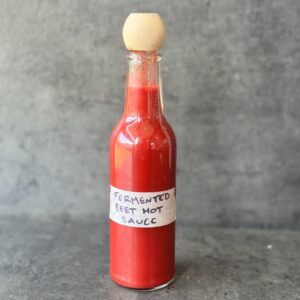 a photo of Fermented Beet Hot Sauce
