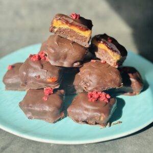 a photo of Healthier Peanut Butter & Jelly Bites