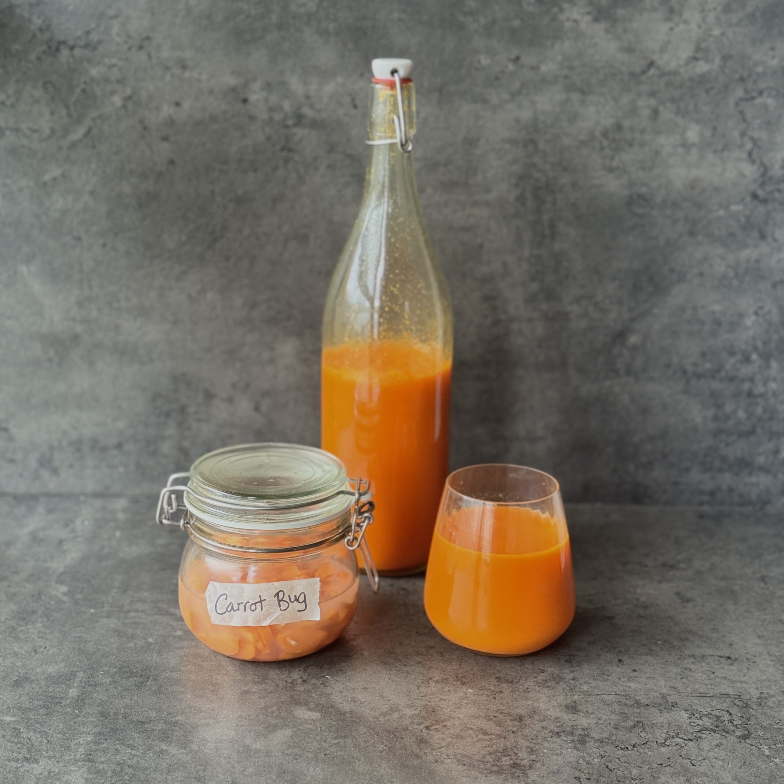 a photo of Carrot Bug Immunity Soda