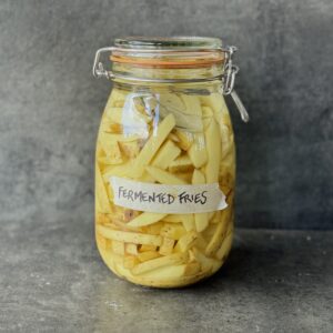 a photo of Fermented Fries (Crispy, Tangy, Plant-Based)