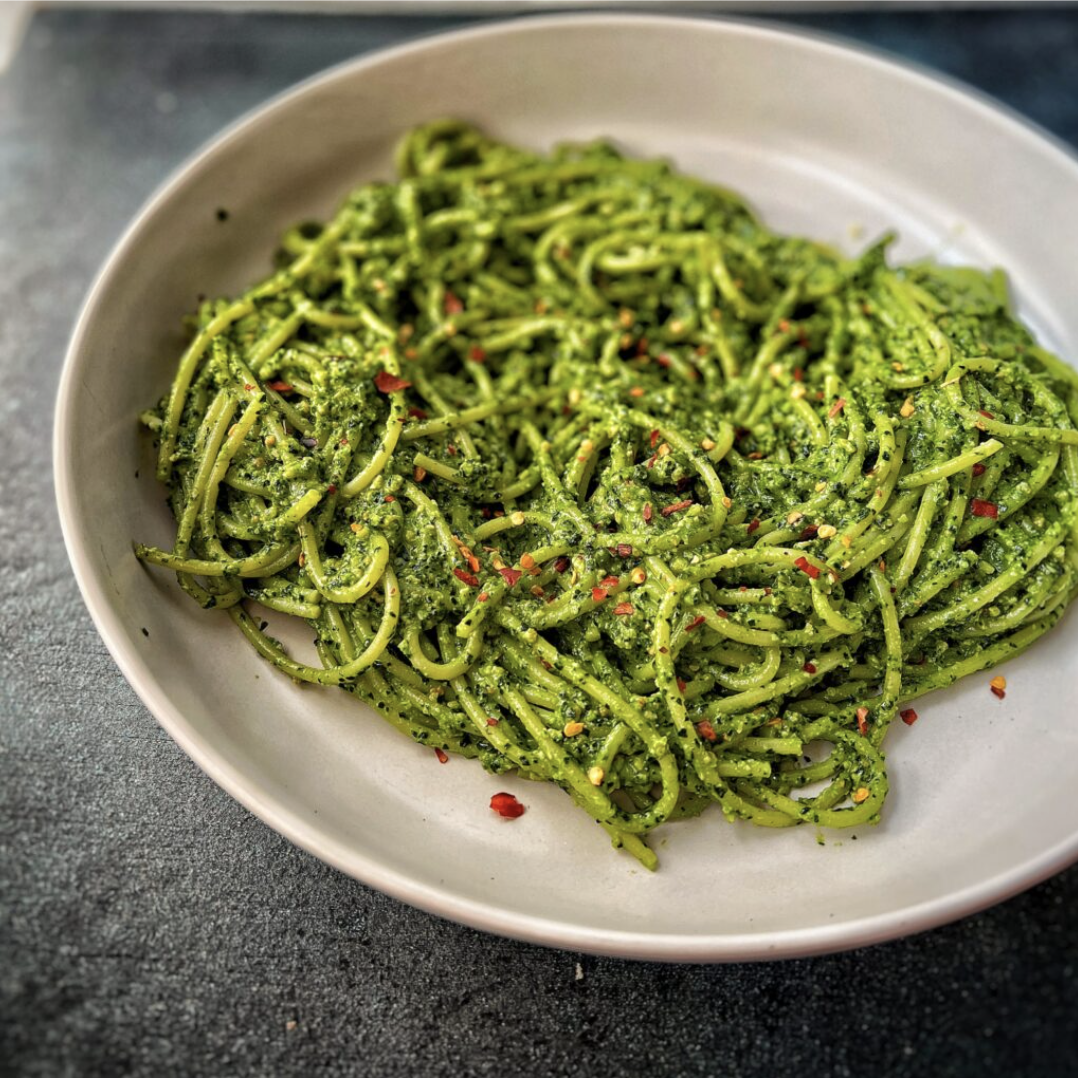 a photo of Super Greens Pasta Sauce