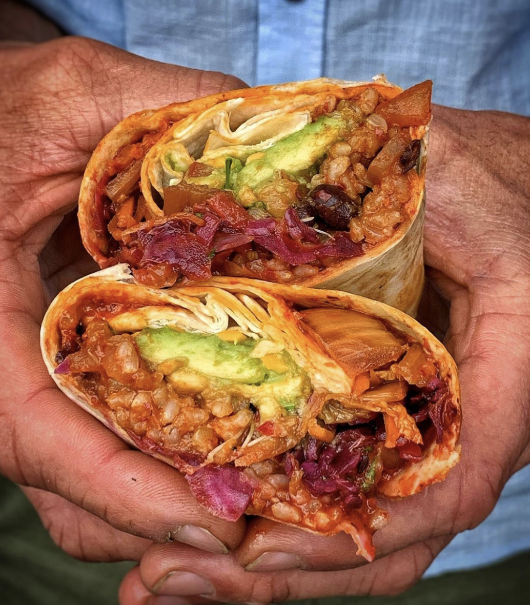 a photo of 10-Minute Loaded Veg Burritos