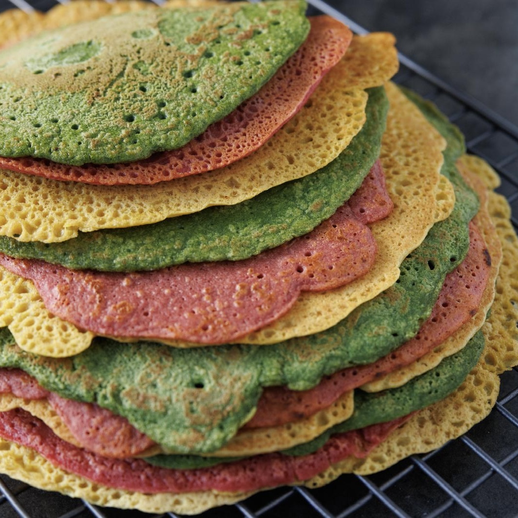 a photo of Homemade Savoury Protein Crepes 3 Ways