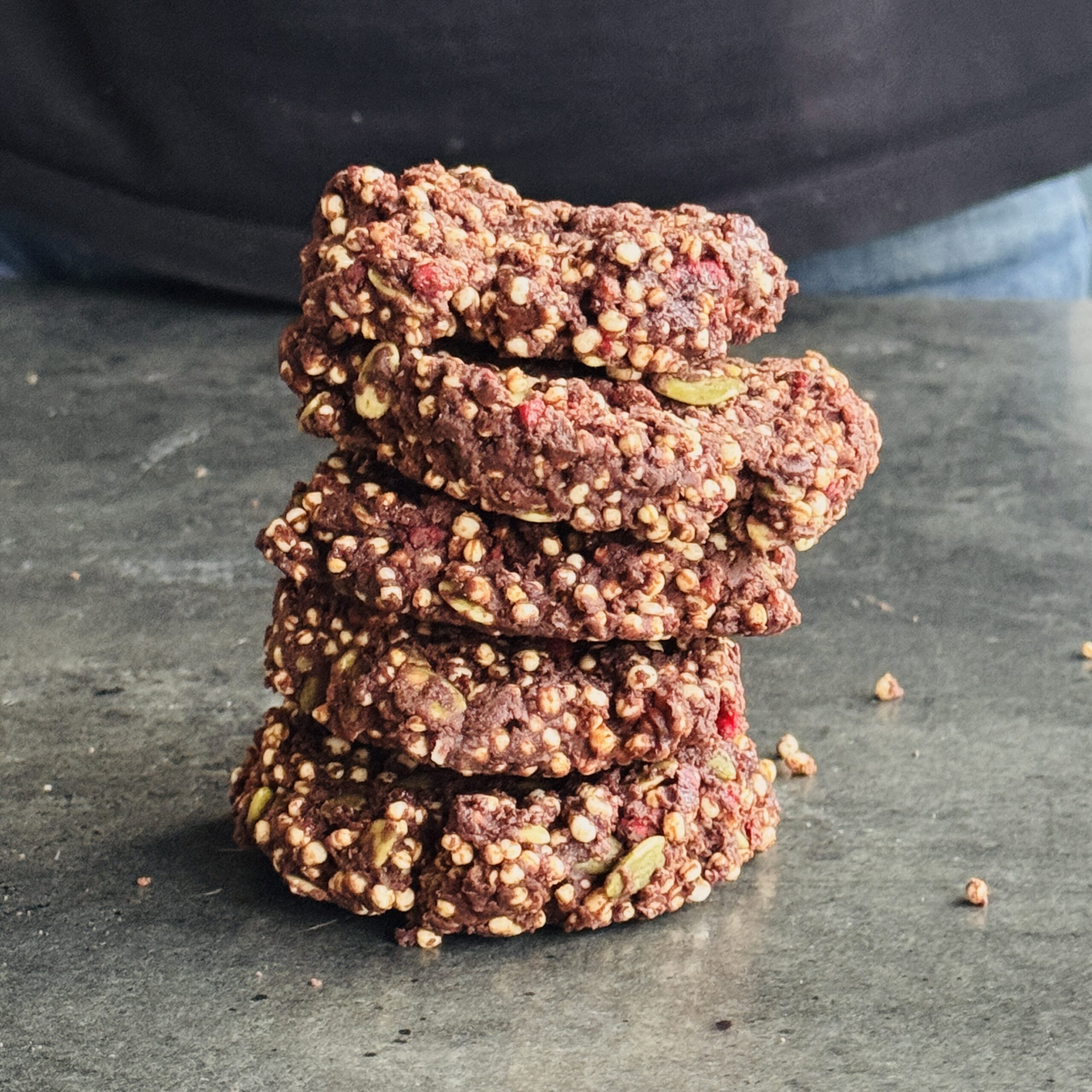 a photo of No-Bake Gluten Free Quinoa Cookies