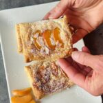a photo of Air Fryer Apricot Bakewell Puff Pastry Tarts