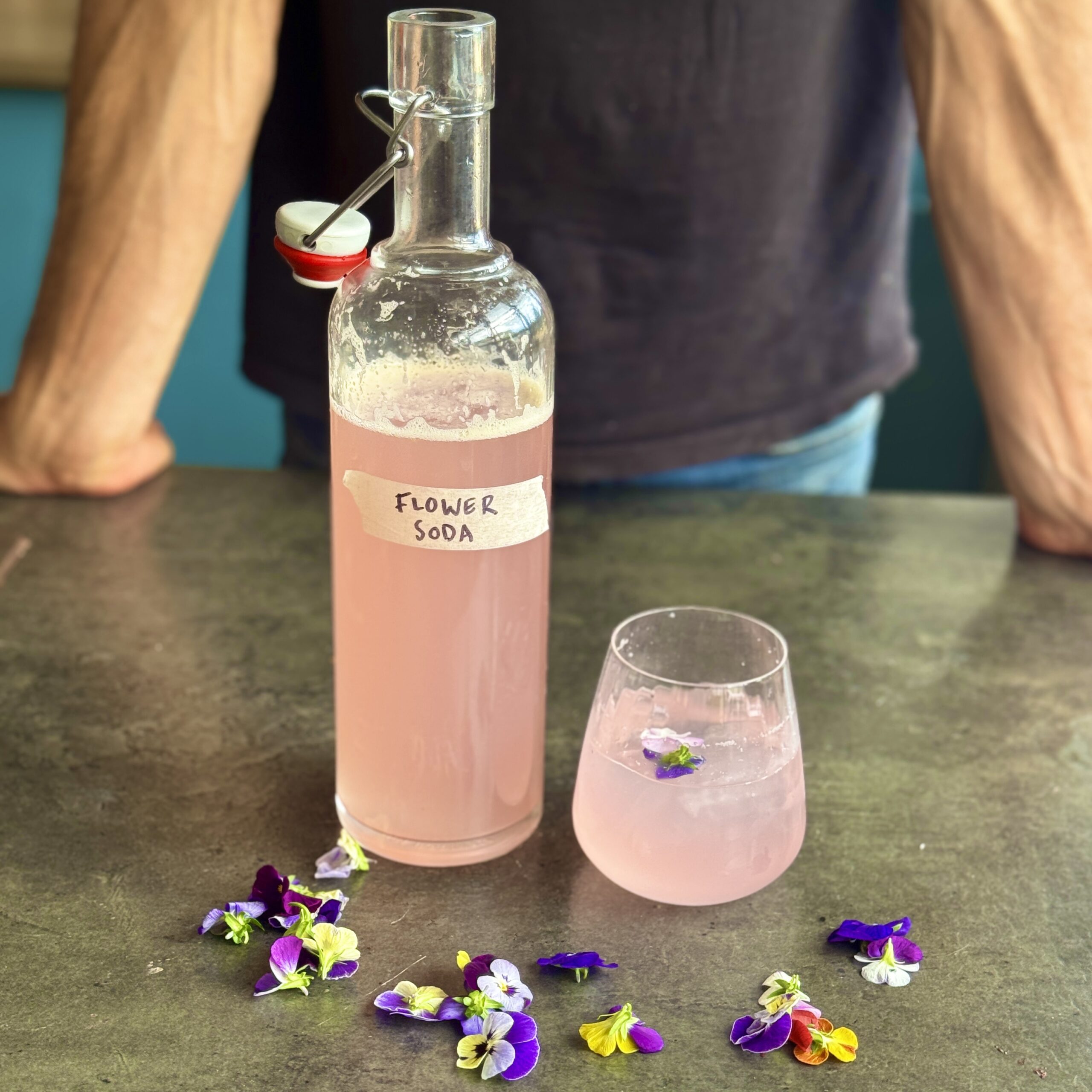 a photo of Summer Flower Soda
