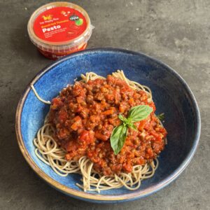 a photo of High Protein Spaghetti Bolognese in 15 mins