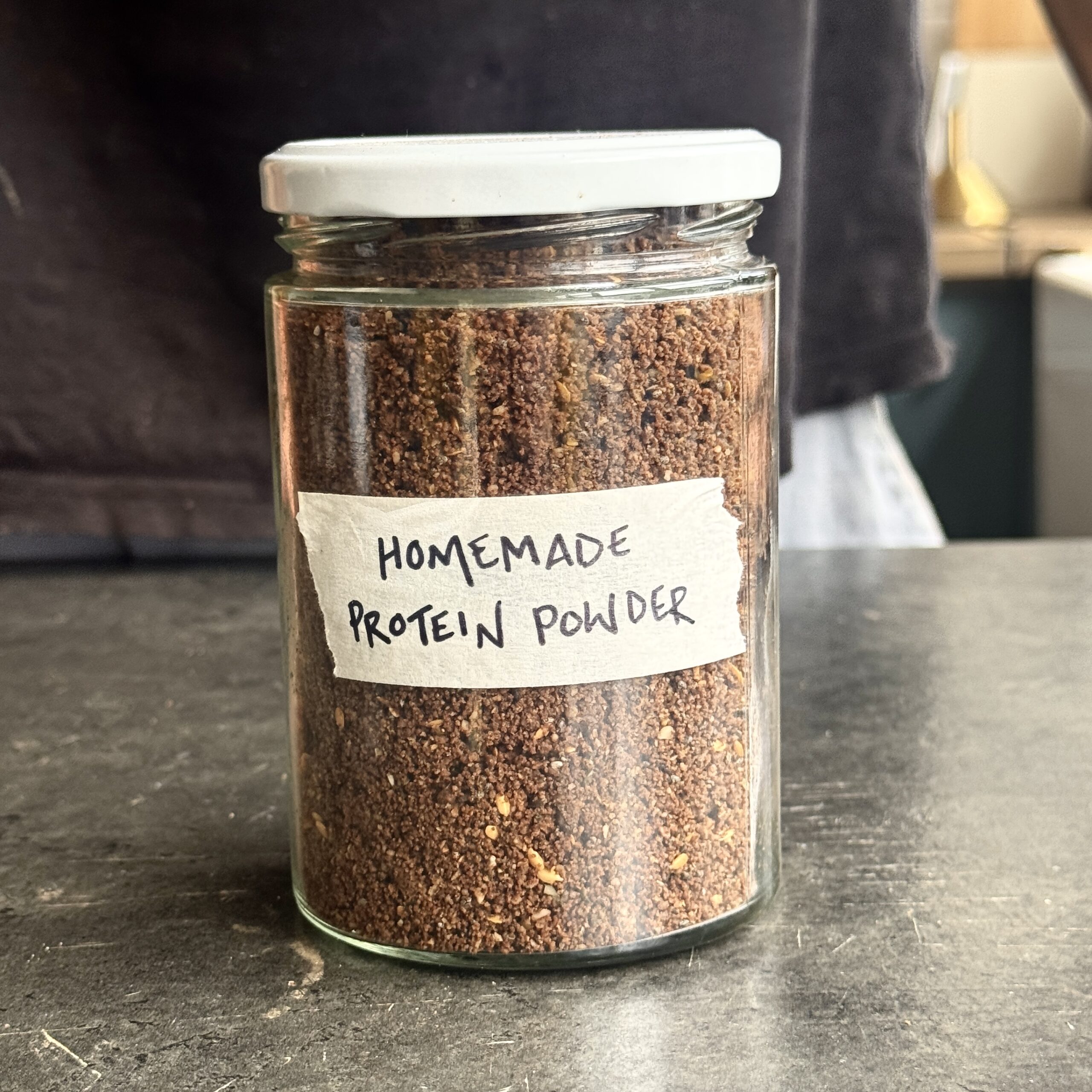 a photo of Homemade Wholefood Chocolate Protein Powder