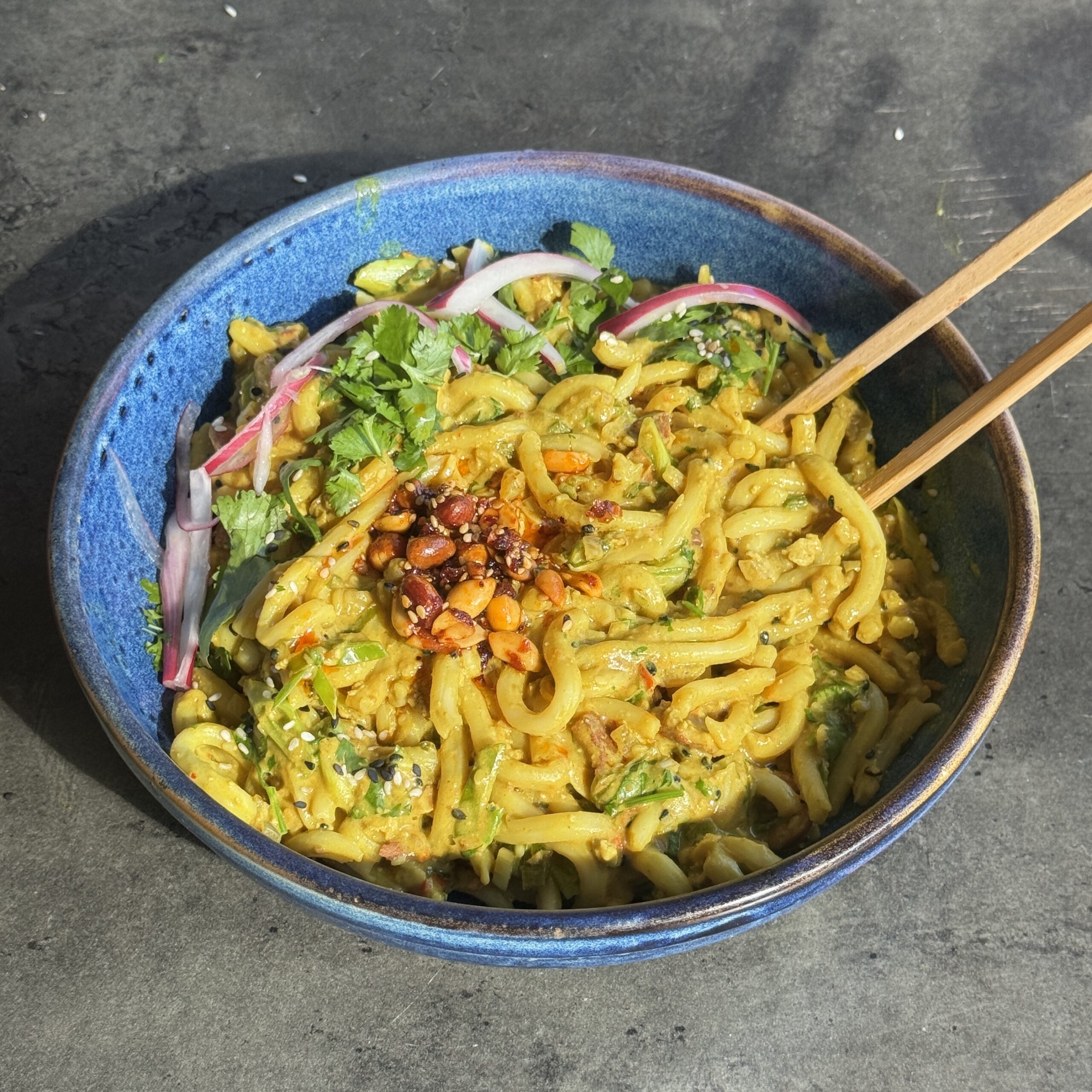 a photo of 10-Minute Creamy Peanut Noodles