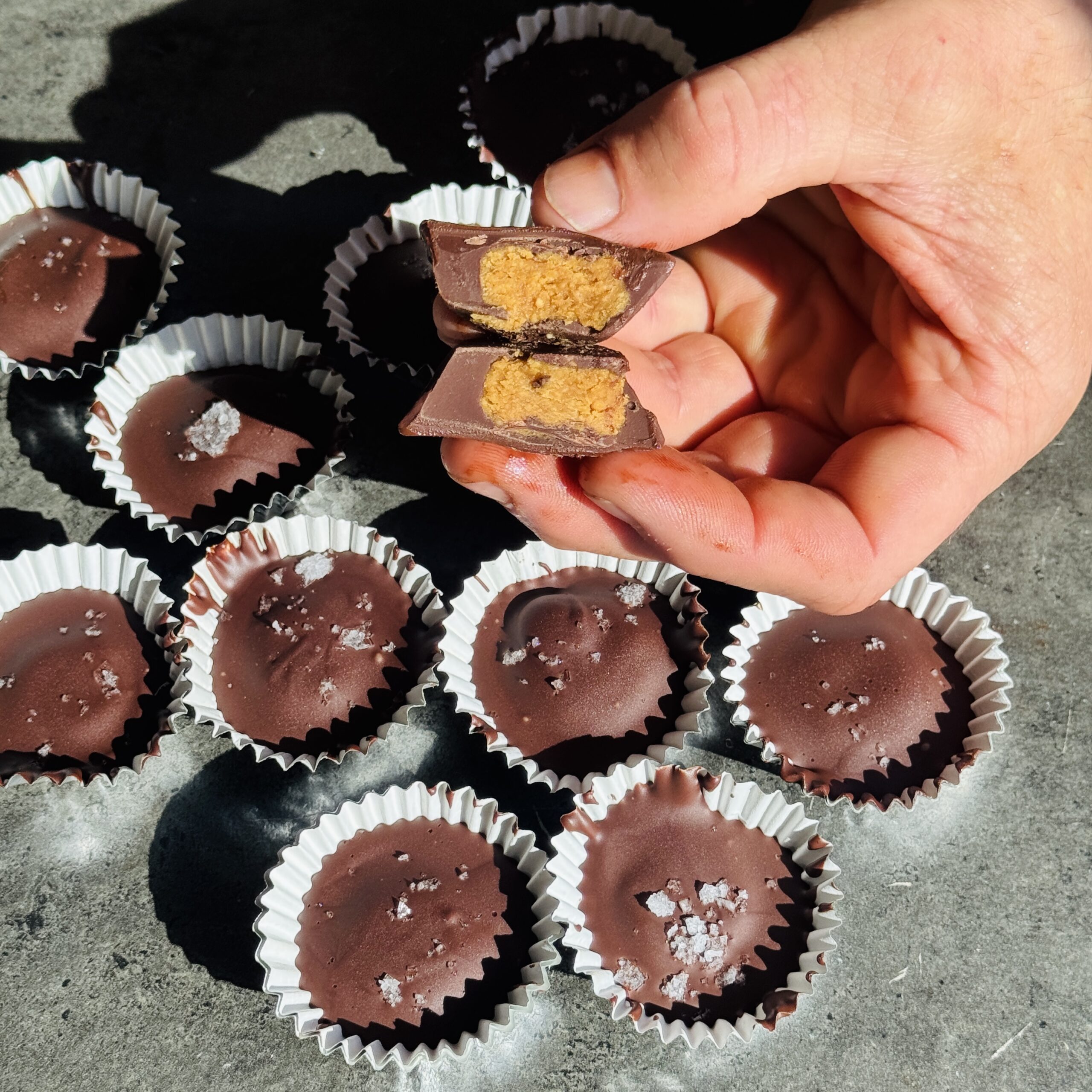 a photo of Healthier “Reese’s” Peanut Butter Cups